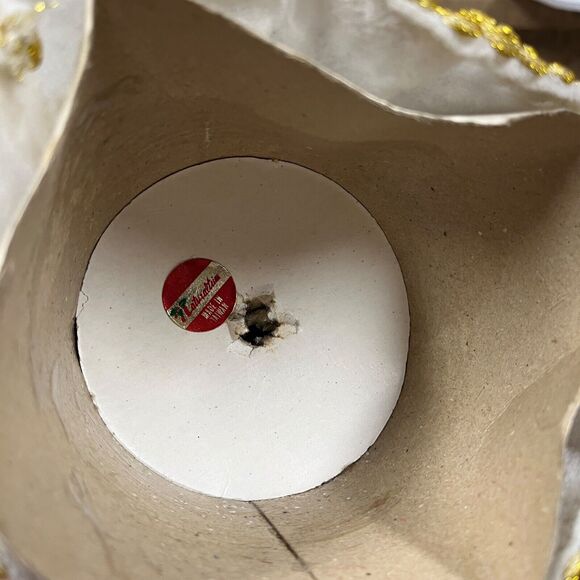 Angel Tree Topper Farmhouse Cloth Vintage Naturaltrim Retro Redhead Kitsch Decor - Picture 7 of 10